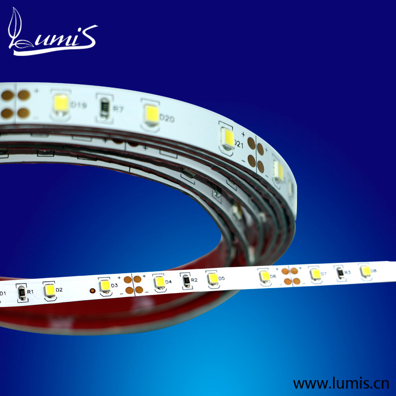 White Color LED Light Strip 60PCS/M SMD 2835 Strip