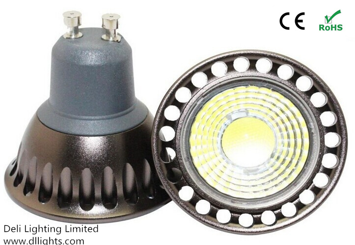 GU10 Epistar Chip 3W COB LED Spotlight