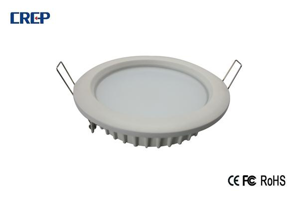 12W 1180lm White Die-Cast Housing LED Down Light