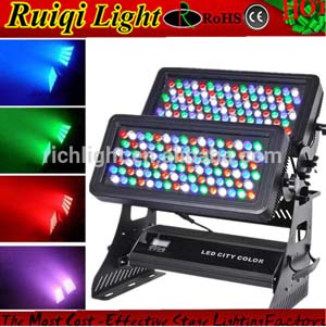 Outdoor Waterproof 192X3w RGBW DMX LED City Color Light LED Wall Washer IP65