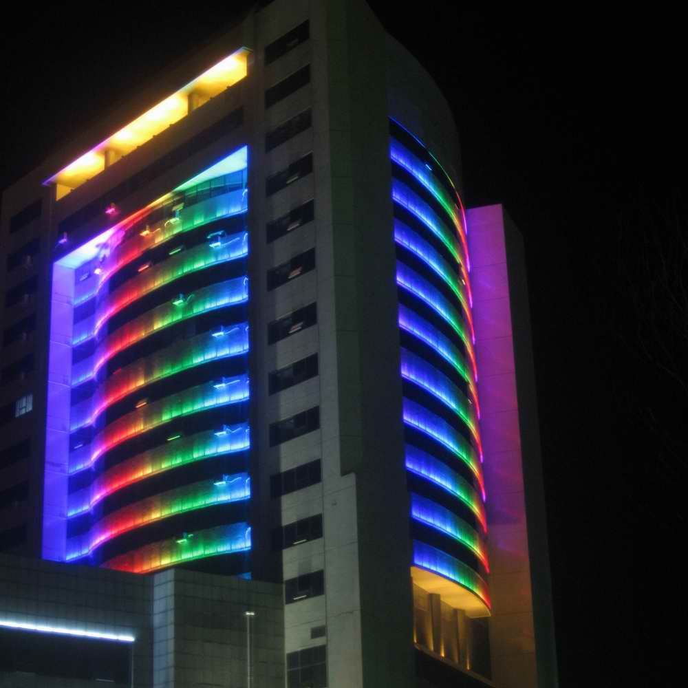 18*1W DMX RGB LED Wall Washer Lighting