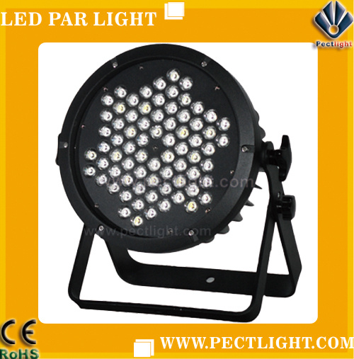 Waterproof 72 3W LED PAR Light for Stage DJ