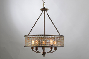 American Style Chandelier with LED Light for Home Lighting