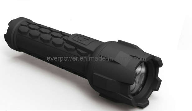 Floating 3LED Rubber LED Flashlight (FP-4010-3LED)