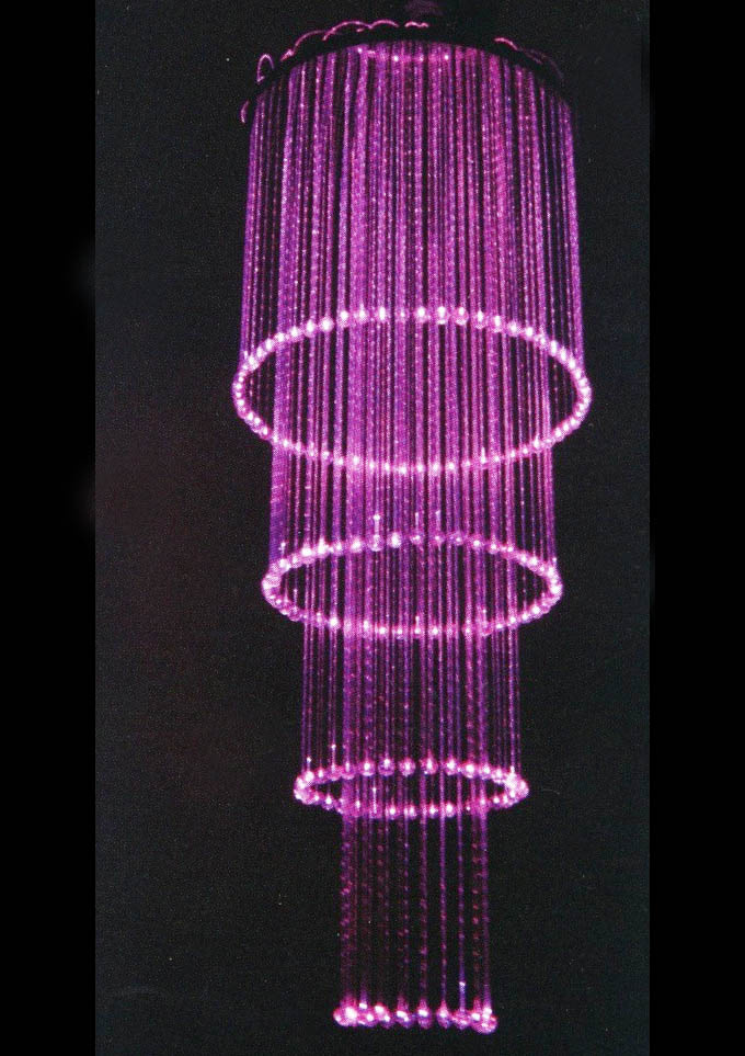 Fiber Optic Chandelier