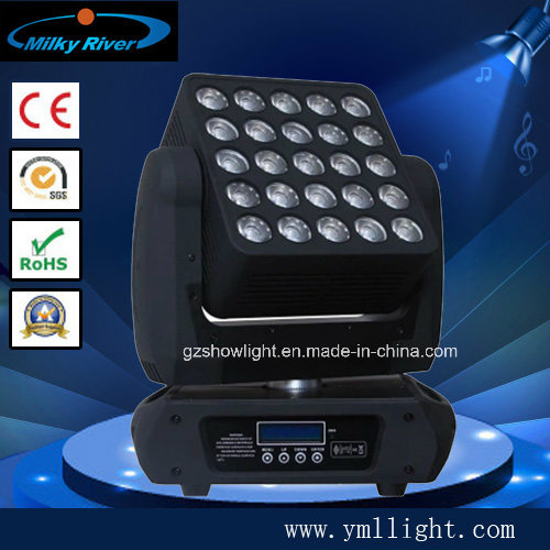 PRO-Light 25PCS 12W RGBW Quad LED Stage Light/Beam Moving Head /Matrix Beam Moving Head Light