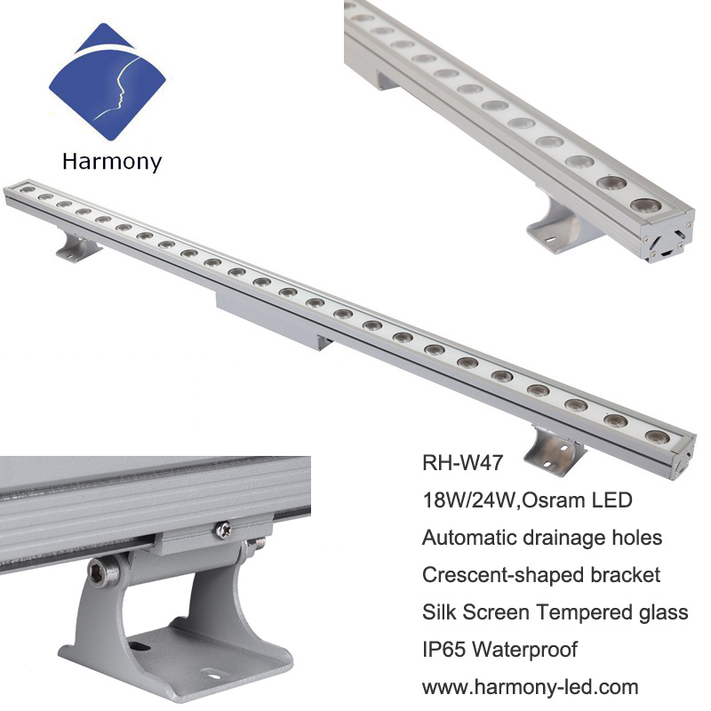18W 24W LED Wall Washer Light with DMX Control