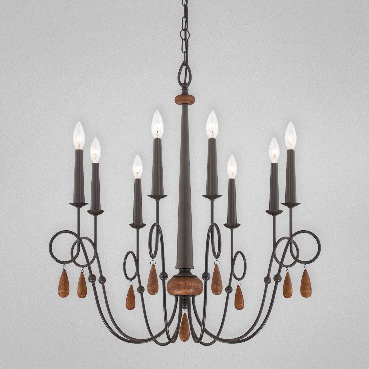 Iron Chandelier 30