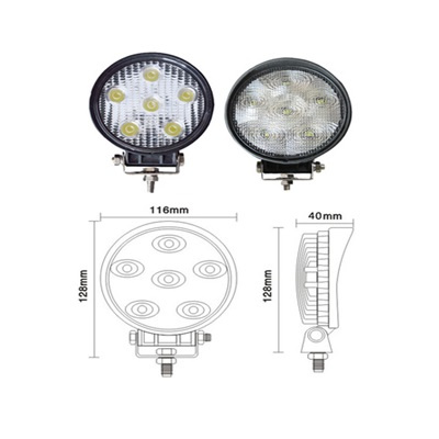 Round Light for LED Headlamp