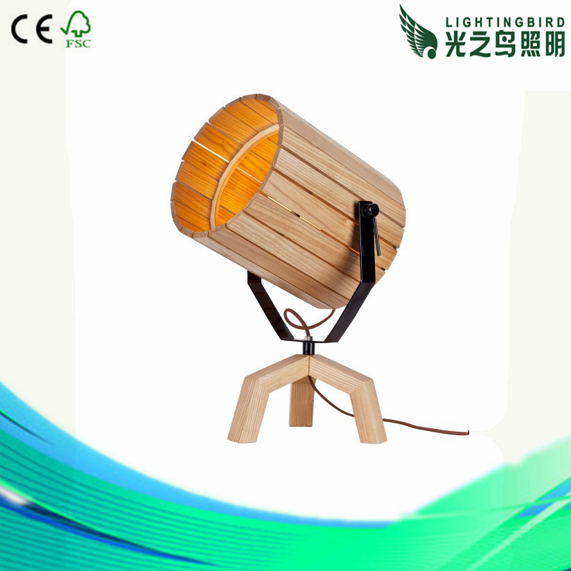 Lightingbird Hotel Decoration Wooden Table Lamp (LBMT-TZ)