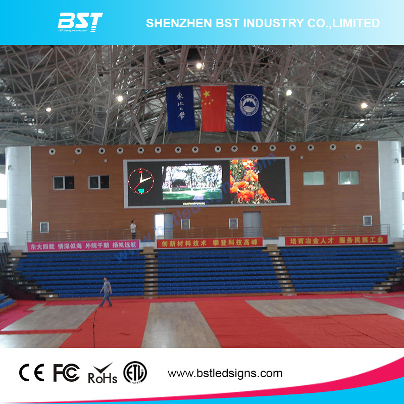 pH6 Indoor Full Color LED Advertising Display for Basketball Stadium