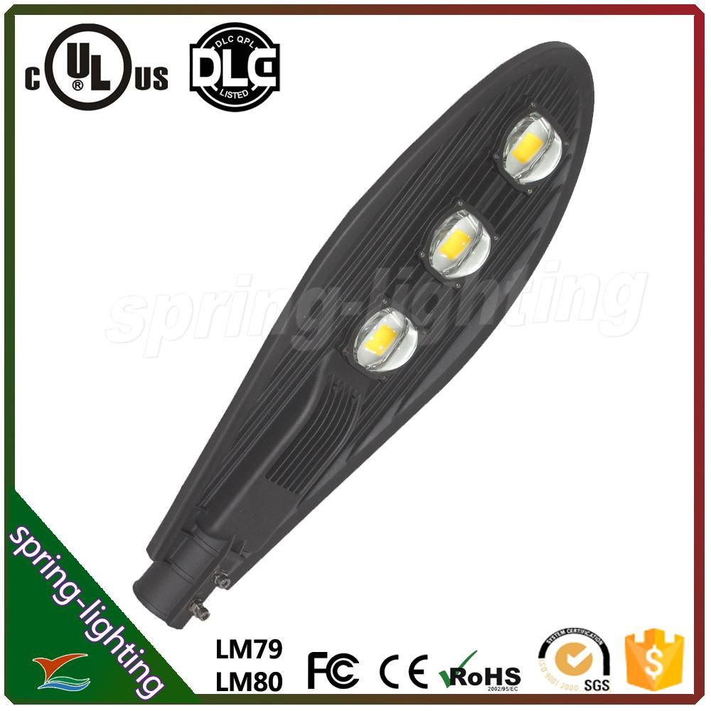 UL Dlc Die Casting Aluminium COB 150W LED Street Light