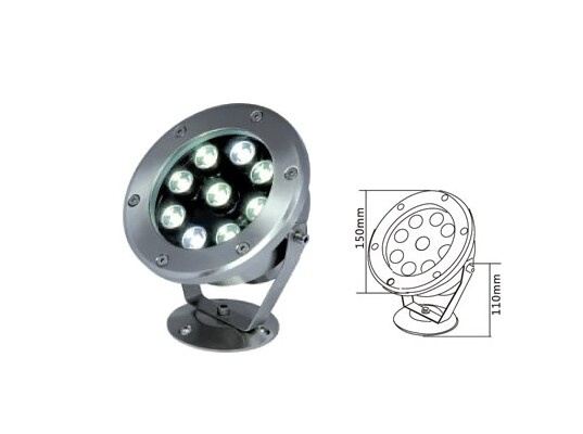 High Quality 9W LED Underwater Light