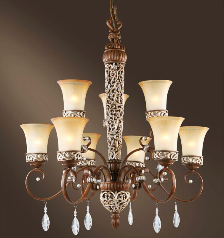 The Crimean Hollow-out Totem Chandeliers Light (Em1059)