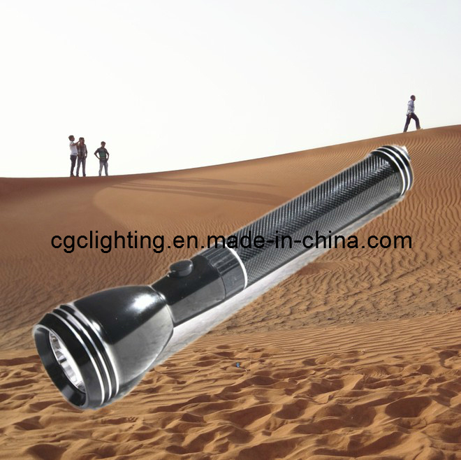 Rechargeable Aluminum LED Flashlight CC002-3D