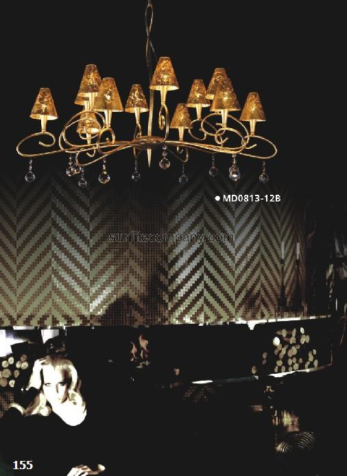 European 12 Lt Chandelier (MD0813-12)