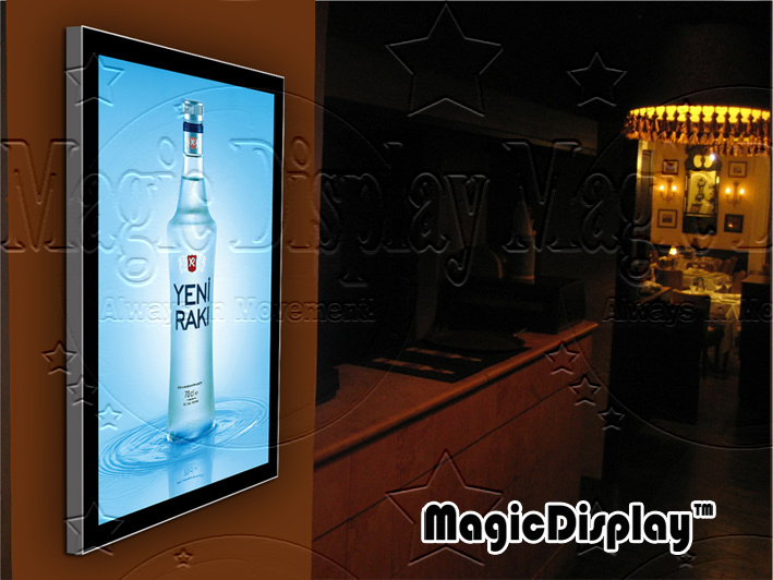 LED Single Side Magnetic Light Box (MFLB)