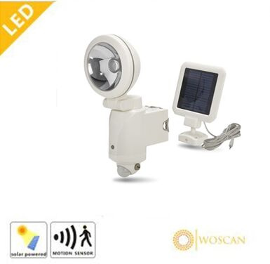 3W Outdoor Solar LED Security Light with Human Sensor