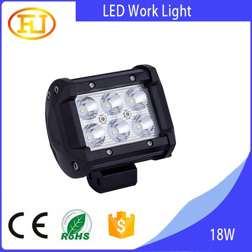 Super Bright 18W LED Work Light Hight Quality 18W Work LED Light