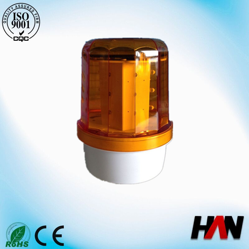 Battery Solar Power LED Warning Light