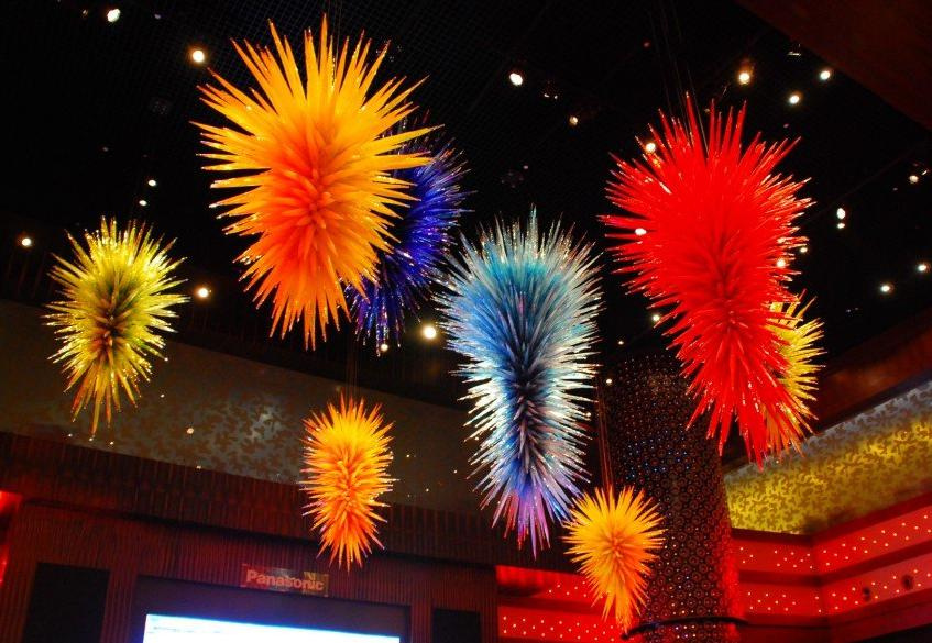 Various Kind of Mouth Blown Glass Chandelier for Hotel
