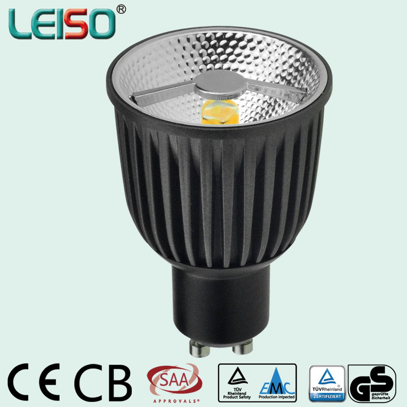 CRI90ra GU10 LED Spotlight with Unique Design