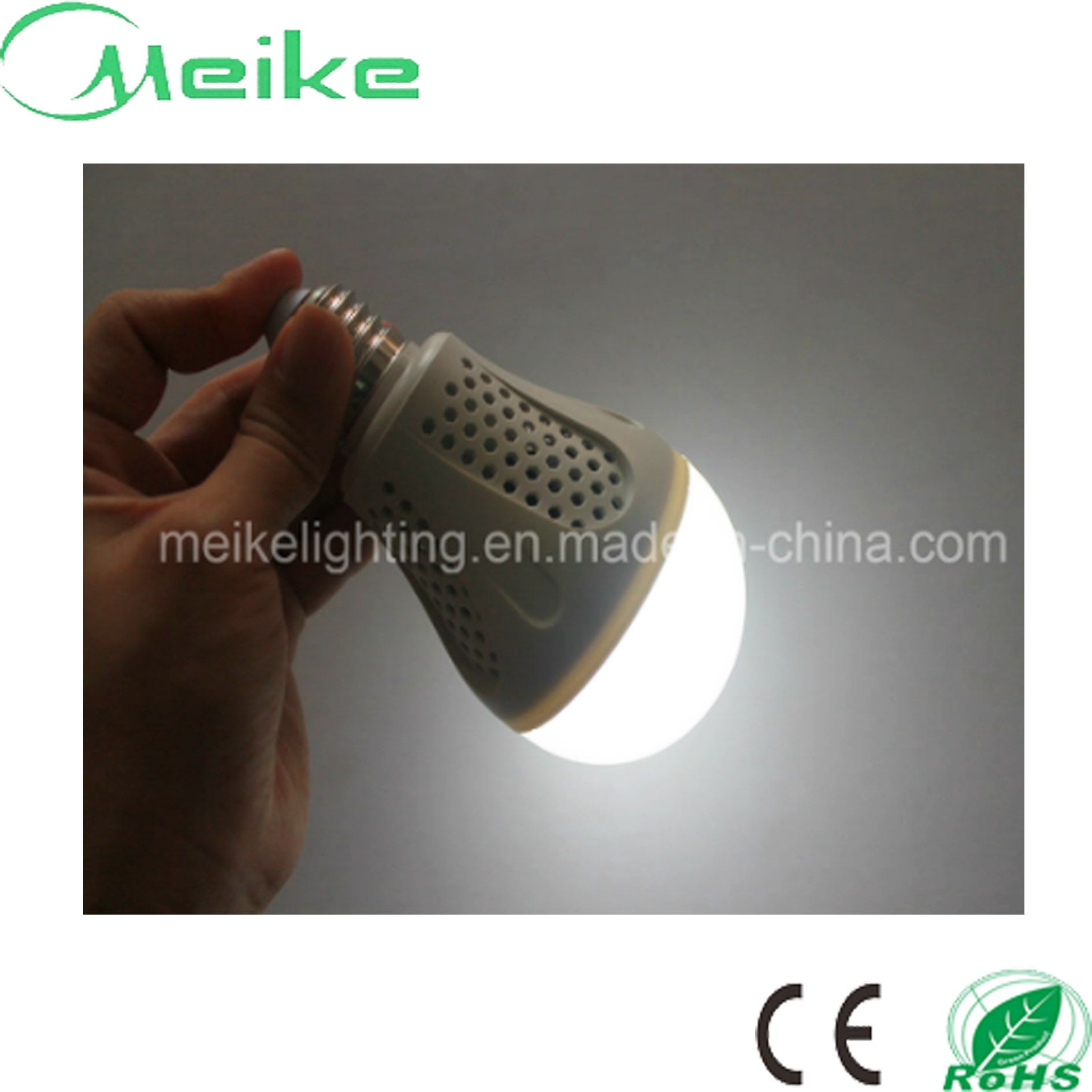 5W E27 Rechargeable Emergency Light LED Bulb Light