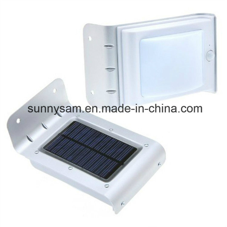 Sensitive Motion Sensor Solar LED Light for Outdoors Wall