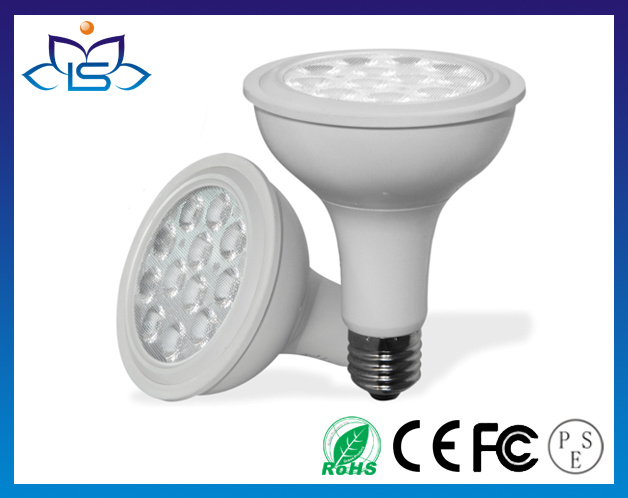 12W Aluminum Plastic Osram S5 LED PAR Light PAR30 with CE RoHS