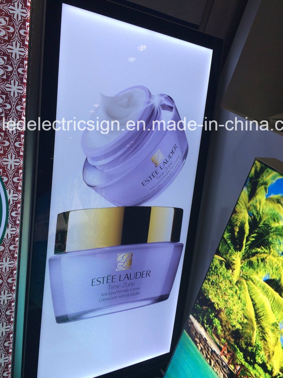 Crystal Acrylic Frame Advertising LED Light Box