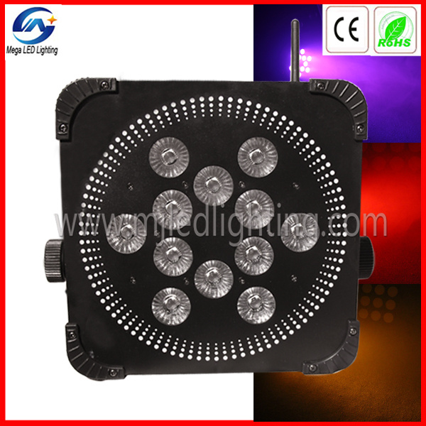 Wireless 6in1 RGBWA+UV 15W LED PAR