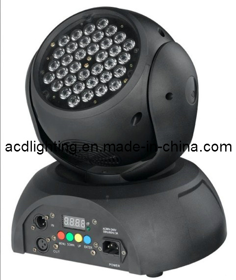 Stage LED Strobe / Beam Moving Head Wash Light 36*3W