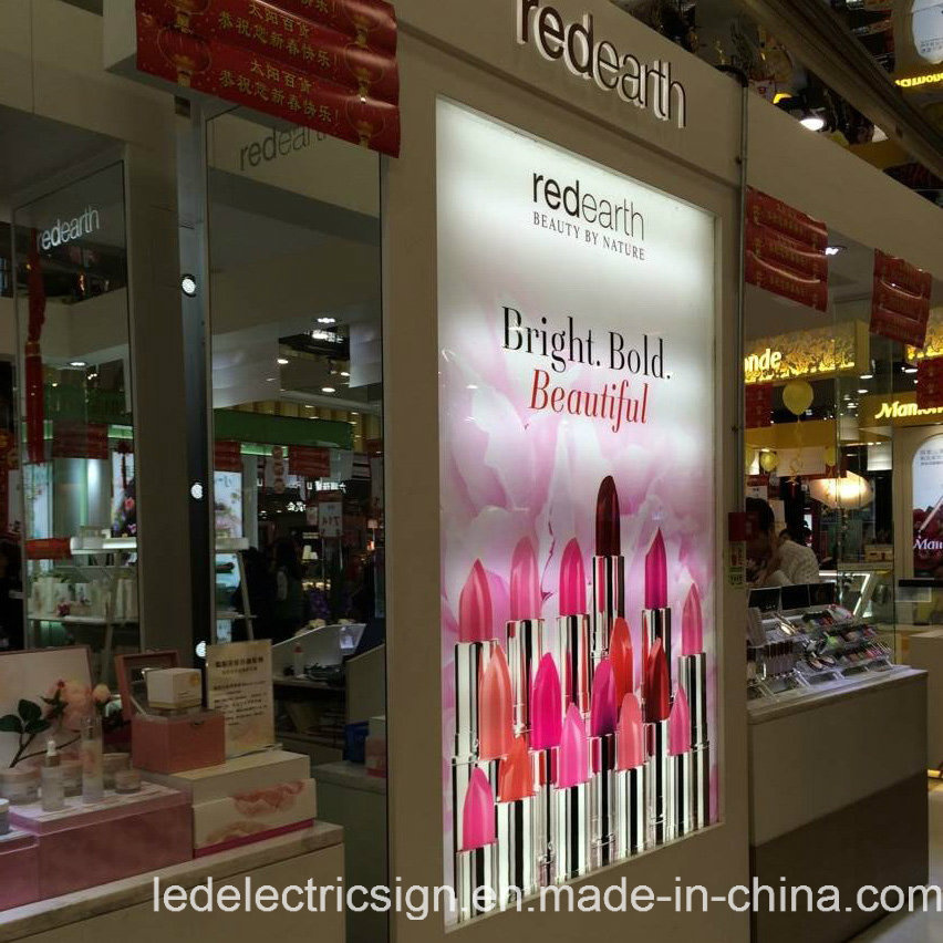 LED Makeup Advertising Display Snap Frame Light Box