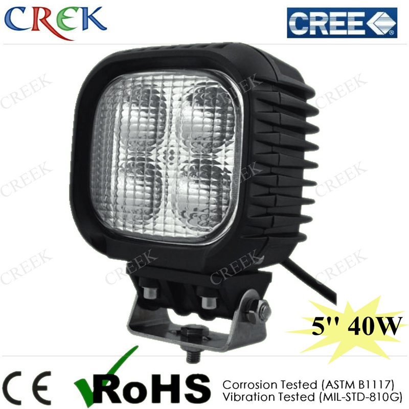 LED Work Light 5'' 40W, Truck Mounted Work Lights (CK-WC0410B)