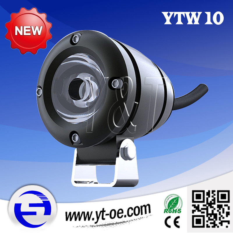 10W 12/24V IP68 Universal Headlamp for Motorcycle Offroad ATV SUV Snowmobile Car