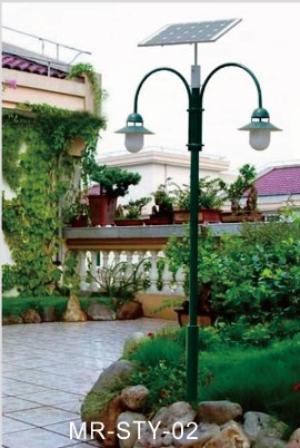 12W LED Solar Garden Light