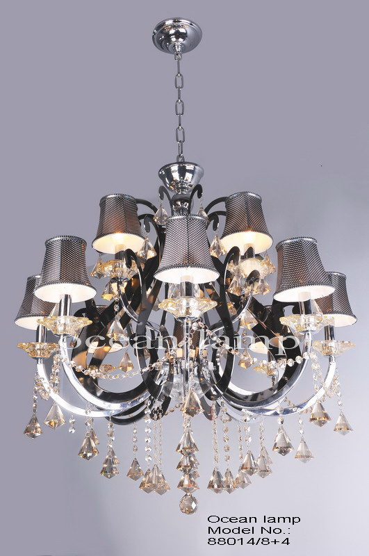 Crystal Chandelier 88014-8+4 for Living Room