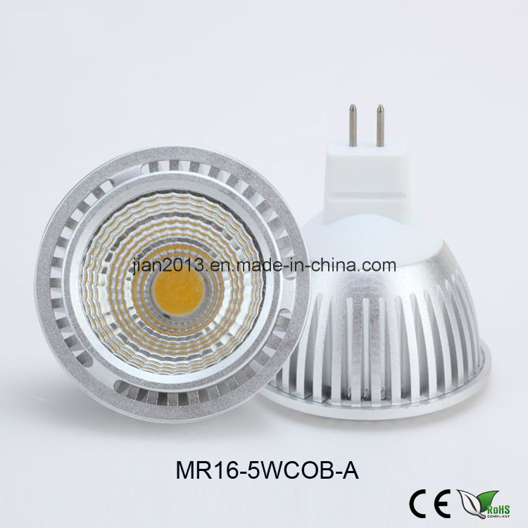 MR16 5W 85-265V COB LED Spotlight