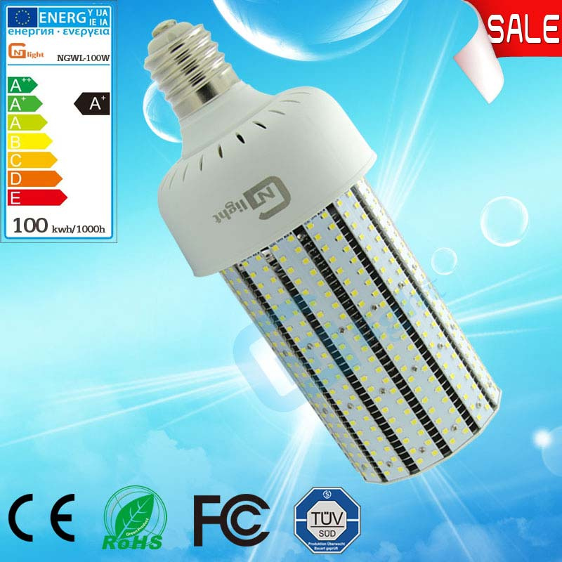UL LED Corn Light, Mogul Base E39 LED Corn Lamp, 100W LED Corn Bulb Replace Metal Halide Light