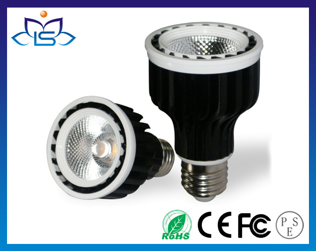 7W 10W 12W Die Casting Aluminum Fireproof Base CREE Epistar COB LED PAR Light PAR20 with CE RoHS