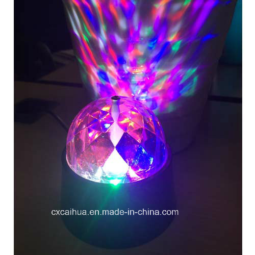 3W Rotating RGB LED Light with CE RoHS