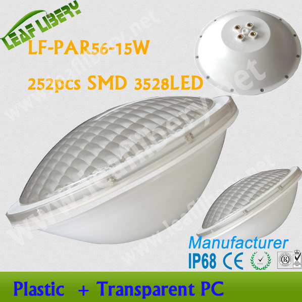 Lf-PAR56-16W (3528SMD) Underwater Plastic PAR 56 LED Swimming Pool Light