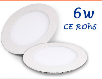 CE 6W Round LED Panel Light