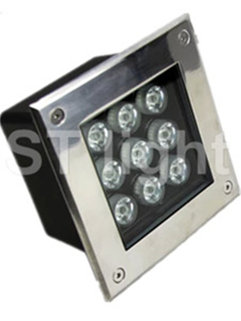 9W Brightness Outdoor Waterproof White LED Inground Light