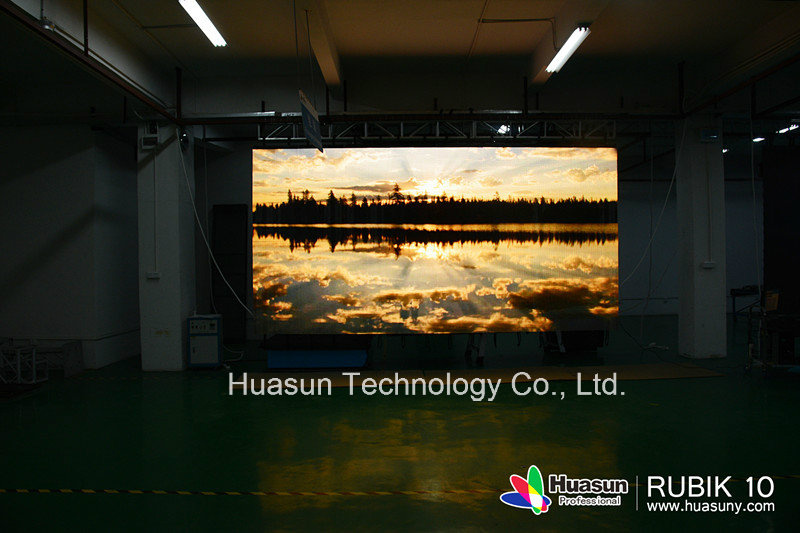 Light Foldable LED Curtain Display Indoor LED Curtain Display P6