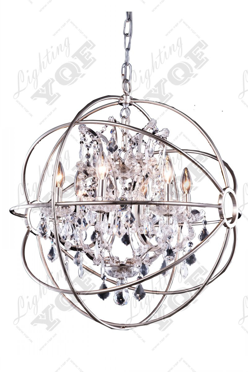 Globe Chandelier Lighting Pendant Lamp (YQF1315D50PN)