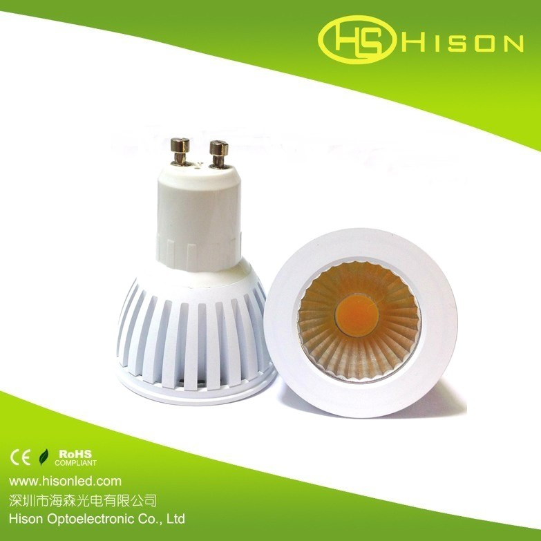 GU10 COB Dimmable/LED Cup/LED COB Spotlight/ LED Bulb