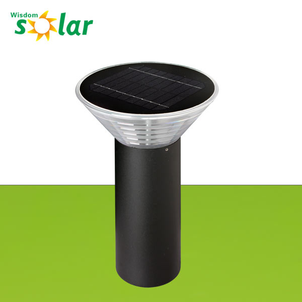 2014 High Brightness Solar LED Garden Lamps/Solar Bollard Light for Garden Lighting (JR-B007)