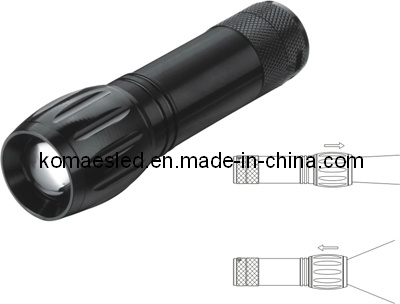 CREE 1W Adjustable High Focus Zoomable LED Flashlights