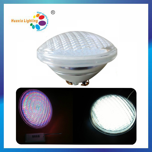 Thick Glass 24W Warm Wihte IP68 PAR56 Pool Light